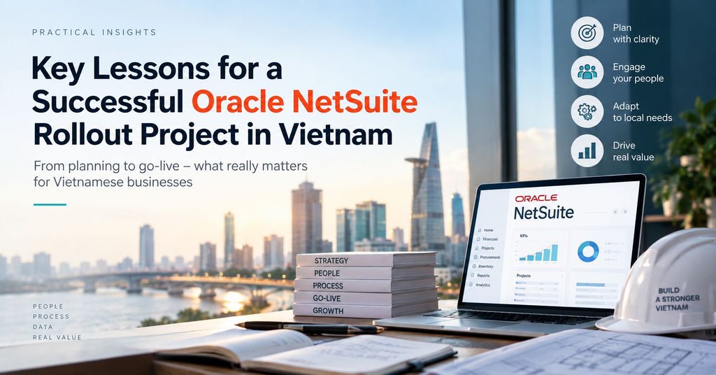 Key Lessons for a Successful Oracle NetSuite Rollout Project in Vietnam