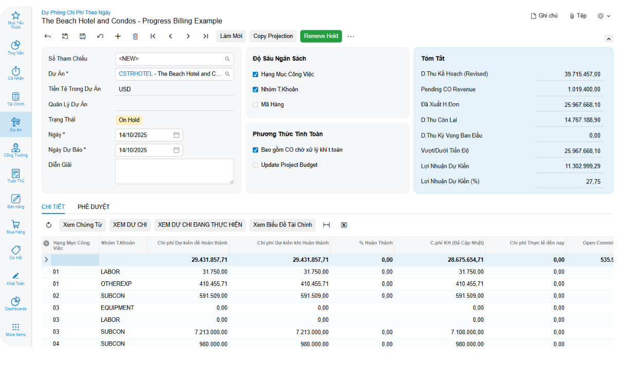 Acumatica Cost Forecasting - S4 Consulting – Acumatica & Oracle NetSuite ERP Services in Vietnam  S4 Consulting – Acumatica & Oracle NetSuite ERP Services in Vietnam