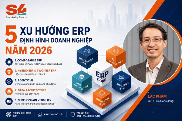 5 xu hướng ERP định hình doanh nghiệp năm 2026