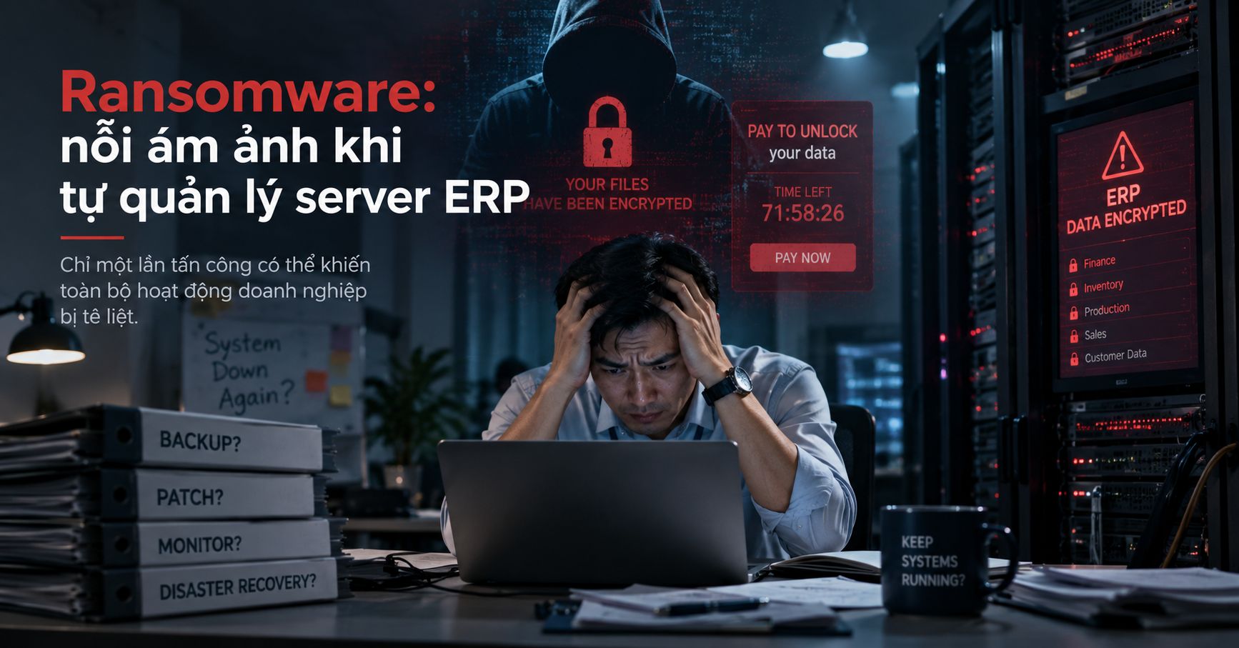 Cơn ác mộng ransomware ERP
