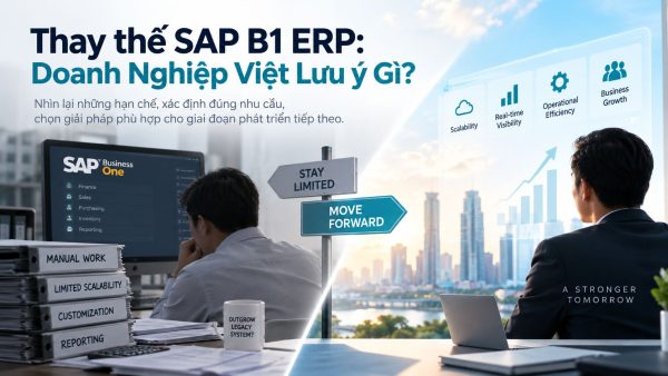 Thay thế SAP B1 ERP: Doanh Nghiệp Việt Lưu ý Gì?