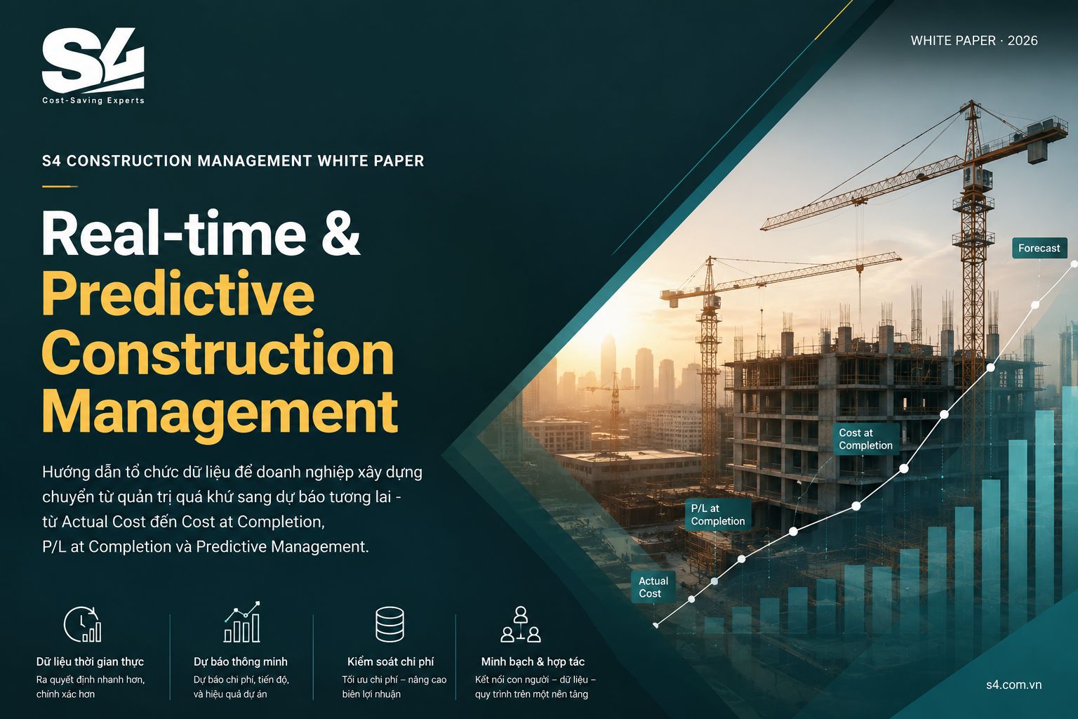 S4 Construction Management White Paper - Real-time & Predictive Construction Management