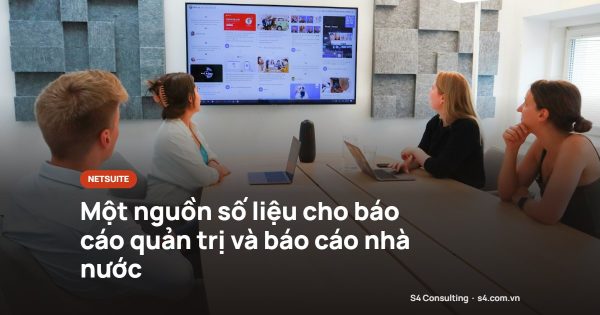 Một nguồn số liệu cho báo cáo quản trị và báo cáo nhà nước