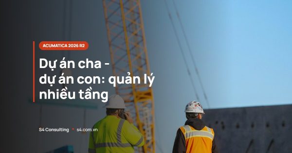 Dự án cha - dự án con: quản lý nhiều tầng