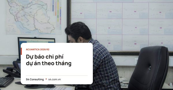 Dự báo chi phí dự án theo tháng