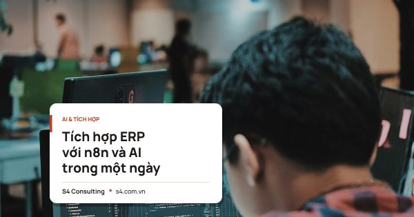 Tích hợp ERP với n8n và AI trong một ngày