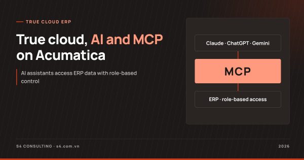 True cloud ERP, AI and MCP: why Acumatica is the platform to run your entire operation on one system