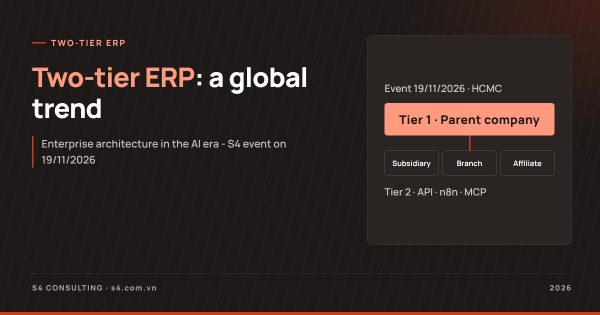 Two-Tier ERP: Why Is It a Global Trend as IT Cost Shapes Architecture?