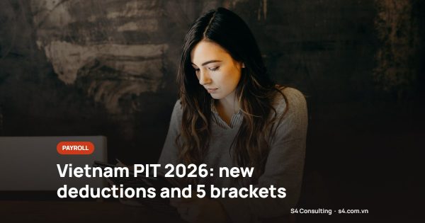 Vietnam PIT 2026: new deductions and 5 brackets